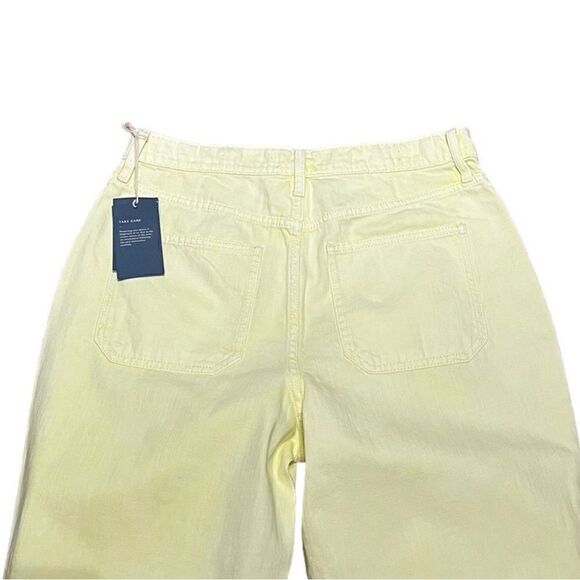 Universal Thread Women’s Highest Rise Taper Yellow Denim Jeans, Size 6/28, NWT - Picture 3 of 7